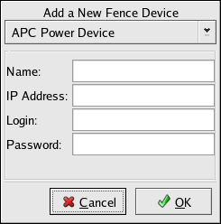 Fence Device Configuration